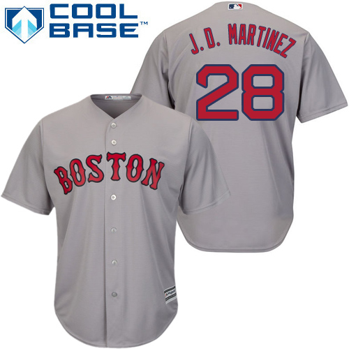 Men's Majestic Boston Red Sox #34 David Ortiz Red Flexbase Authentic Collection MLB Jersey