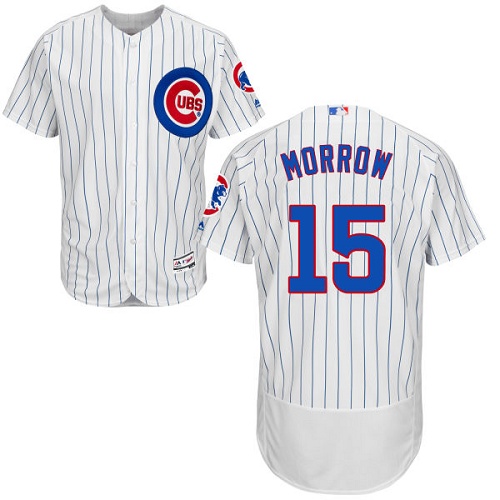 Men's Majestic Chicago Cubs #56 Hector Rondon White 2016 World Series Champions Flexbase Authentic Collection MLB Jersey