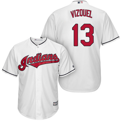 Women's Majestic Cleveland Indians #11 Jose Ramirez Replica White Fashion Cool Base MLB Jersey