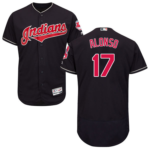 Men's Majestic Cleveland Indians #22 Jason Kipnis White Flexbase Authentic Collection MLB Jersey