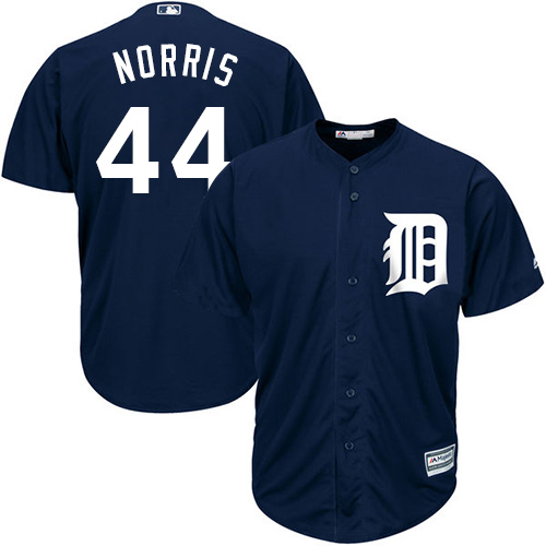 Youth Majestic Detroit Tigers #44 Daniel Norris Replica Navy Blue Alternate Cool Base MLB Jersey
