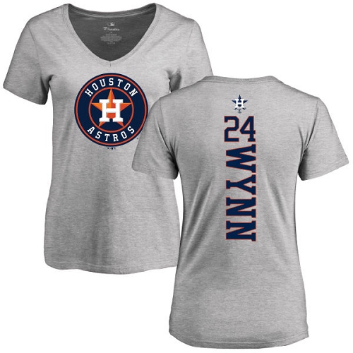 Women's Majestic Houston Astros #24 Jimmy Wynn Replica Orange Alternate Cool Base MLB Jersey