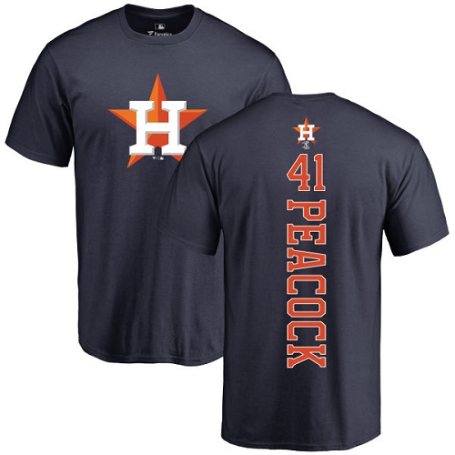 Youth Majestic Houston Astros #41 Brad Peacock Replica Grey Road Cool Base MLB Jersey