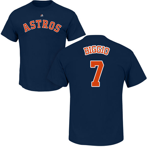 Youth Majestic Houston Astros #7 Craig Biggio Replica White Home Cool Base MLB Jersey
