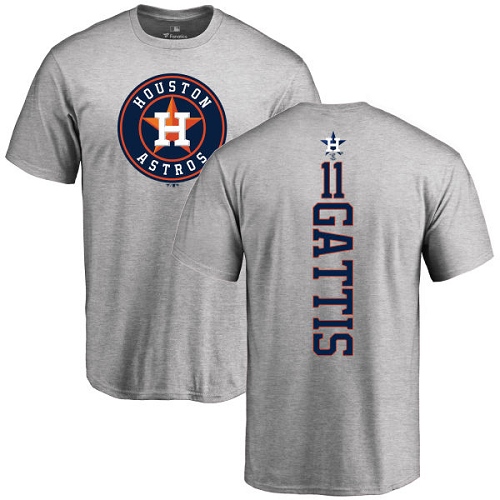 Youth Majestic Houston Astros #11 Evan Gattis Replica Orange Alternate Cool Base MLB Jersey