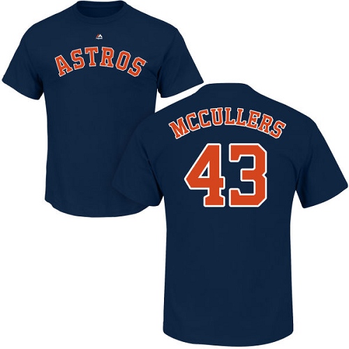 Youth Majestic Houston Astros #43 Lance McCullers Replica White Home Cool Base MLB Jersey