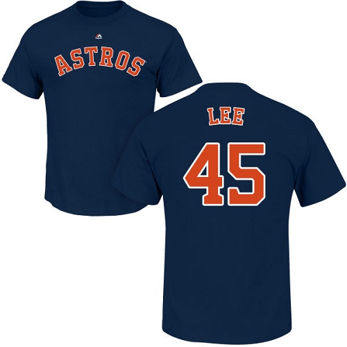 Youth Majestic Houston Astros #45 Carlos Lee Replica White Home Cool Base MLB Jersey