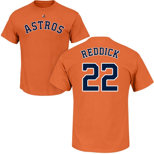Women's Majestic Houston Astros #22 Josh Reddick Replica White Fashion Cool Base MLB Jersey