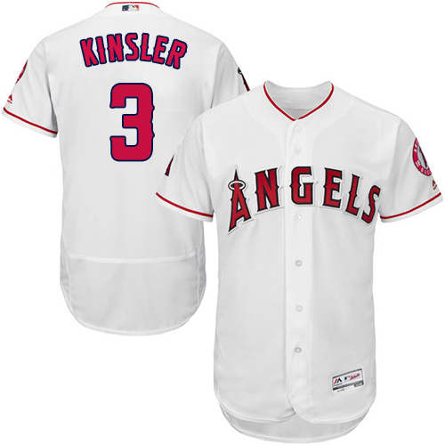 Men's Majestic Los Angeles Angels of Anaheim #20 Bud Norris White Flexbase Authentic Collection MLB Jersey