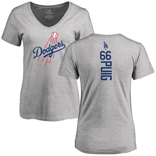 Women's Majestic Los Angeles Dodgers #6 Curtis Granderson Authentic White Fashion Cool Base MLB Jersey
