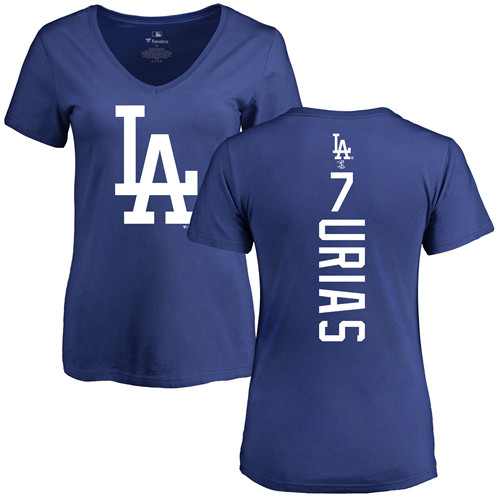 Women's Majestic Los Angeles Dodgers #21 Yu Darvish Replica White Home Cool Base MLB Jersey