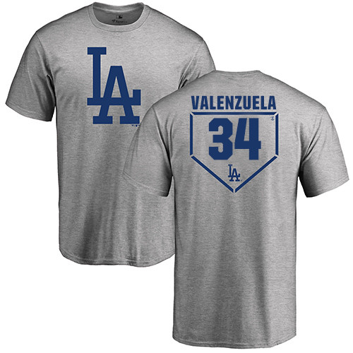Youth Majestic Los Angeles Dodgers #34 Fernando Valenzuela Replica Royal Blue Cool Base MLB Jersey