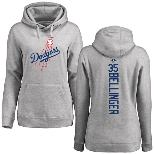 Women's Majestic Los Angeles Dodgers #35 Cody Bellinger Replica White Fashion Cool Base MLB Jersey