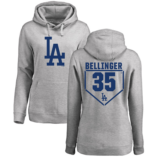 Women's Majestic Los Angeles Dodgers #35 Cody Bellinger Replica Pink Fashion Cool Base MLB Jersey