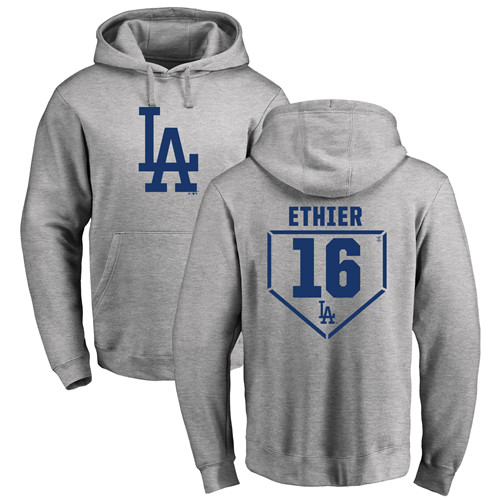 Women's Majestic Los Angeles Dodgers #16 Andre Ethier Replica Green Salute to Service MLB Jersey