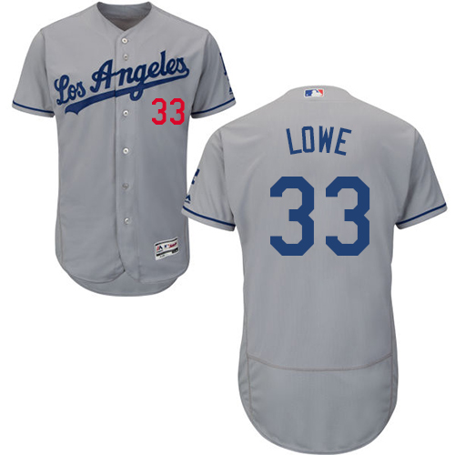 Youth Majestic Los Angeles Dodgers #17 Brandon Morrow Authentic Grey Road Cool Base MLB Jersey