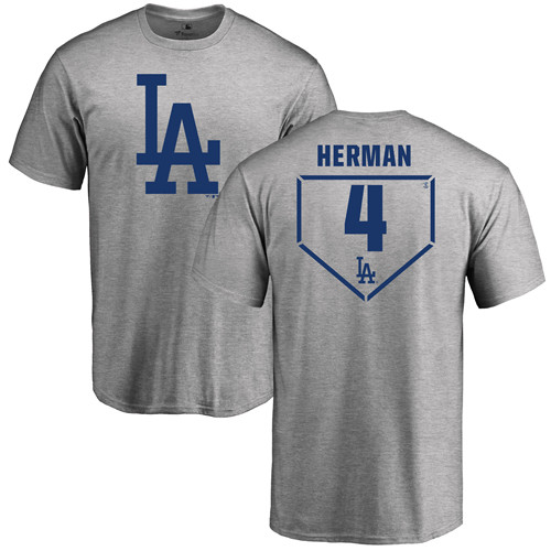 Youth Majestic Los Angeles Dodgers #4 Babe Herman Replica Royal Blue Alternate Cool Base MLB Jersey