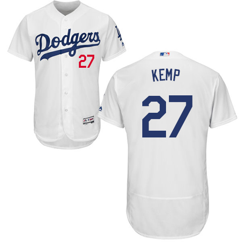 Youth Majestic Los Angeles Dodgers #29 Scott Kazmir Authentic White Home Cool Base MLB Jersey