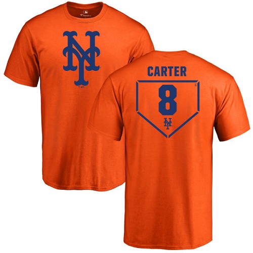 Youth Majestic New York Mets #8 Gary Carter Replica Royal Blue Alternate Road Cool Base MLB Jersey