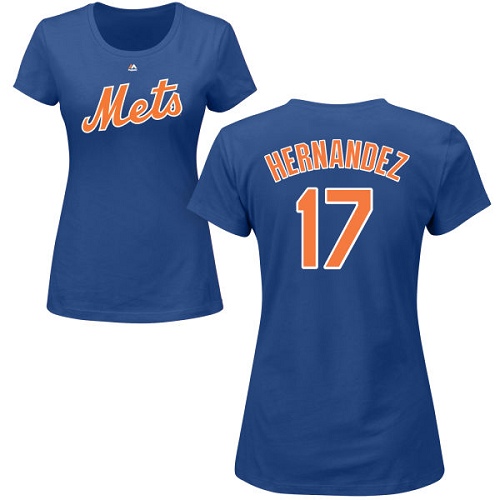 Women's Majestic New York Mets #17 Keith Hernandez Replica White Home Cool Base MLB Jersey