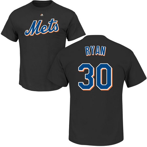 Youth Majestic New York Mets #30 Nolan Ryan Replica Grey Road Cool Base MLB Jersey