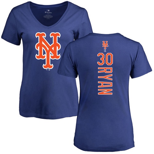 Women's Majestic New York Mets #30 Nolan Ryan Replica White Alternate Cool Base MLB Jersey