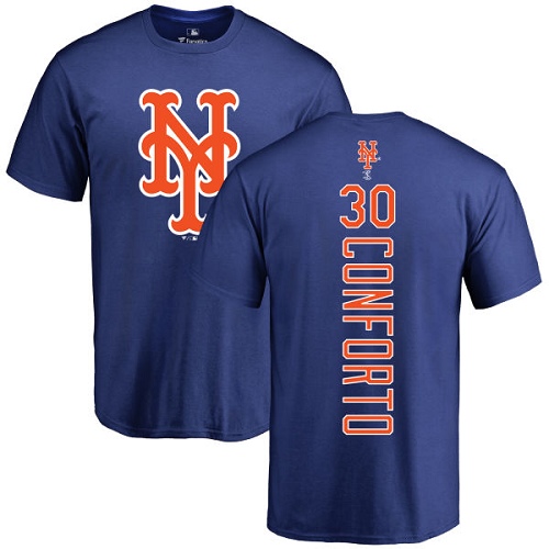 Youth Majestic New York Mets #30 Michael Conforto Replica White Alternate Cool Base MLB Jersey
