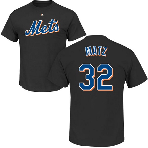 Youth Majestic New York Mets #32 Steven Matz Replica Grey Road Cool Base MLB Jersey