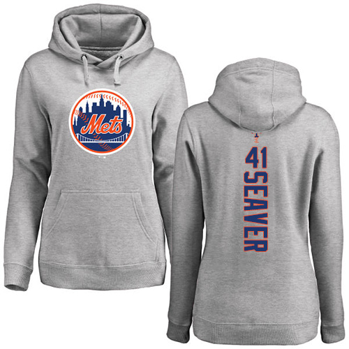 Women's Majestic New York Mets #41 Tom Seaver Replica White Fashion Cool Base MLB Jersey