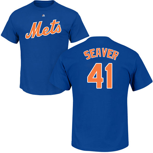 Youth Majestic New York Mets #41 Tom Seaver Replica White Home Cool Base MLB Jersey