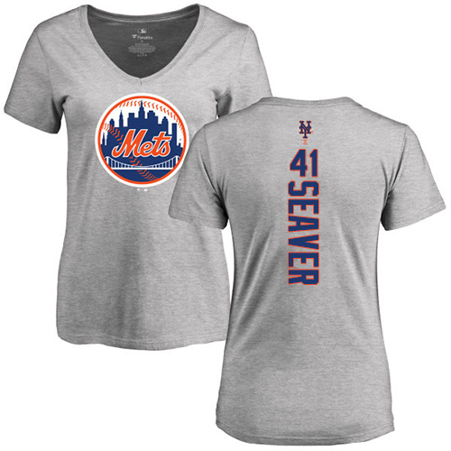 Women's Majestic New York Mets #41 Tom Seaver Replica Royal Blue Alternate Home Cool Base MLB Jersey