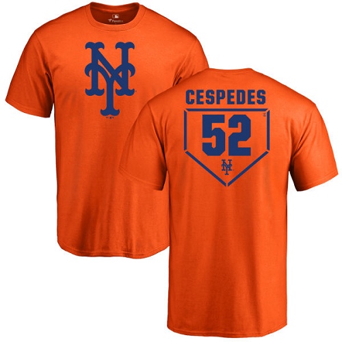 Youth Majestic New York Mets #52 Yoenis Cespedes Replica Royal Blue Alternate Road Cool Base MLB Jersey
