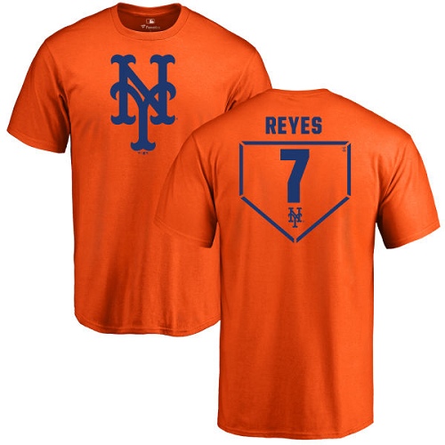 Youth Majestic New York Mets #7 Jose Reyes Replica Royal Blue Alternate Road Cool Base MLB Jersey
