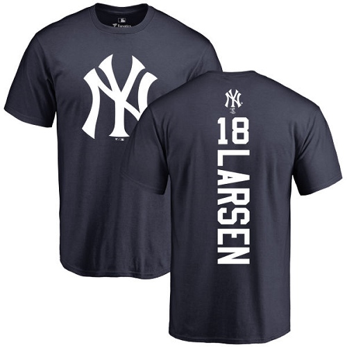 Youth Majestic New York Yankees #18 Don Larsen Replica Grey Road MLB Jersey