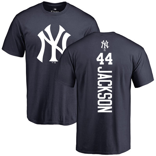 Youth Majestic New York Yankees #44 Reggie Jackson Replica Grey Road MLB Jersey