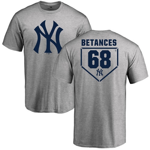 Youth Majestic New York Yankees #68 Dellin Betances Replica Navy Blue Alternate MLB Jersey