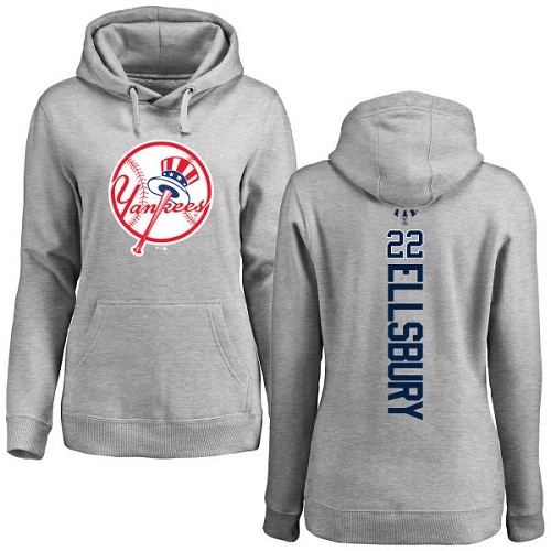Women's Majestic New York Yankees #22 Jacoby Ellsbury Replica Pink Fashion Cool Base MLB Jersey