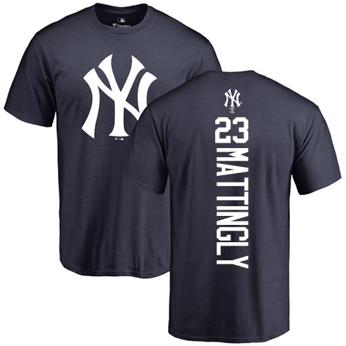 Youth Majestic New York Yankees #23 Don Mattingly Replica Grey Road MLB Jersey