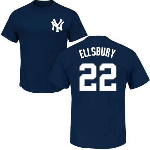 Youth Majestic New York Yankees #22 Jacoby Ellsbury Replica White Home MLB Jersey