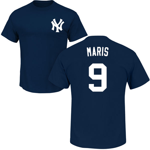 Youth Majestic New York Yankees #9 Roger Maris Replica White Home MLB Jersey