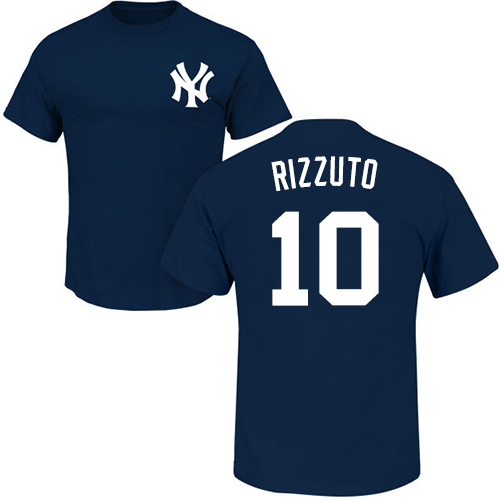 Youth Majestic New York Yankees #10 Phil Rizzuto Replica White Home MLB Jersey