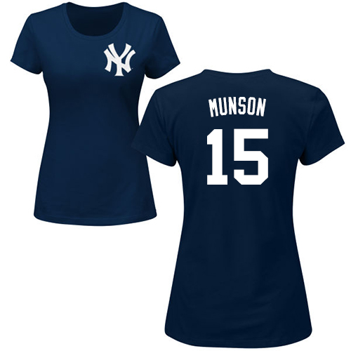 Women's Majestic New York Yankees #12 Chase Headley Authentic Navy Blue Alternate MLB Jersey