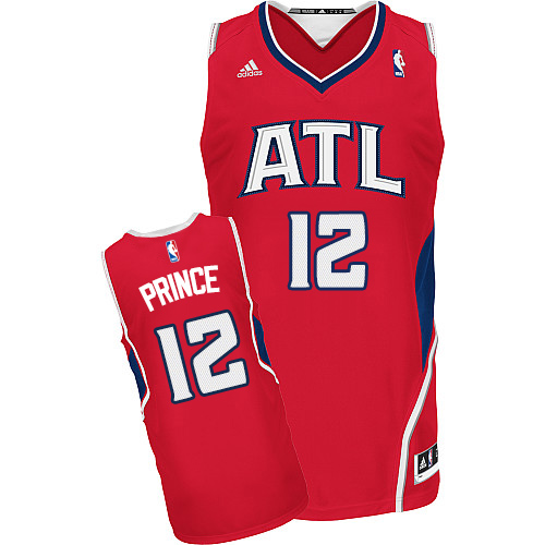 Men's Adidas Atlanta Hawks #12 Taurean Prince Swingman Red Alternate NBA Jersey