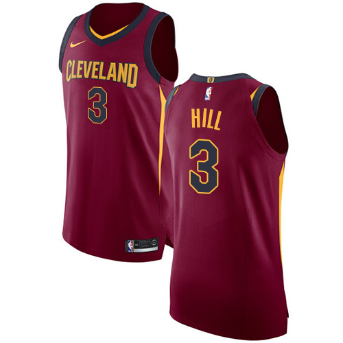 Men's Nike Cleveland Cavaliers #8 Channing Frye Authentic Maroon Road NBA Jersey - Icon Edition