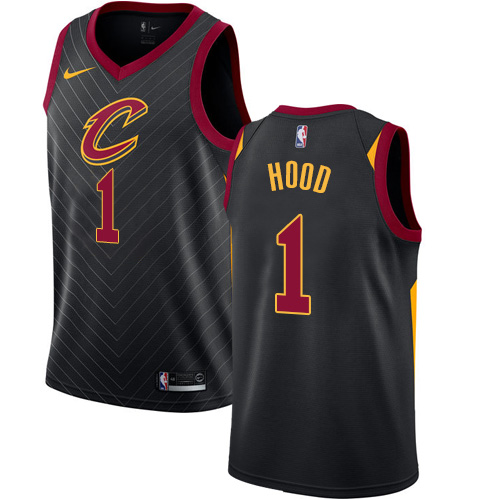 NBA Women's Nike Cleveland Cavaliers #1 Derrick Rose Ash Backer Pullover Hoodie