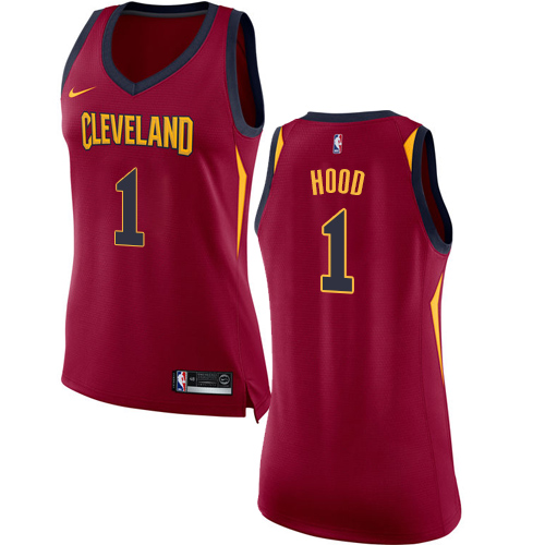 NBA Women's Nike Cleveland Cavaliers #1 Derrick Rose Gold One Color Backer Slim-Fit V-Neck T-Shirt