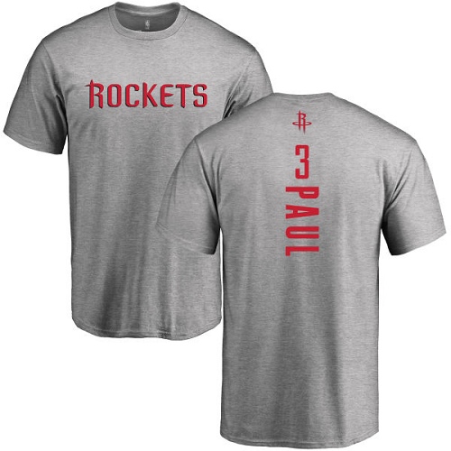NBA Nike Houston Rockets #3 Chris Paul Ash Backer T-Shirt