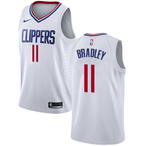 Men's Adidas Los Angeles Clippers #32 Blake Griffin Authentic White Home NBA Jersey