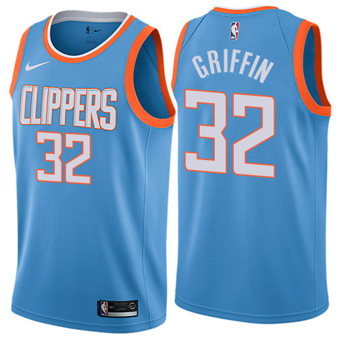 Men's Adidas Los Angeles Clippers #32 Blake Griffin Authentic Red 2013 All Star NBA Jersey