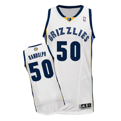 Youth Adidas Memphis Grizzlies #50 Zach Randolph Authentic White Home NBA Jersey